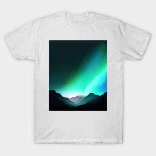 Minimalist - Aurora Borealis 03 T-Shirt